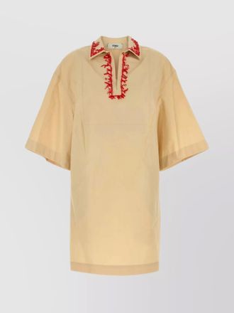 Fendi cotton mini dress