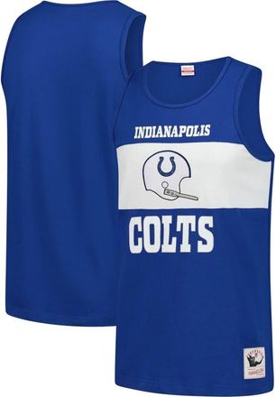 Mitchell & Ness Mens Mitchell & Ness Royal Indianapolis Colts Retro Colorblock Tank Top at Nordstrom, Size Xx-Large