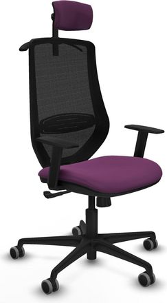 Piqueras y Crespo Piqueras Y Crespo Mardos Silla De Oficina Violeta Ergon&oacute;mica