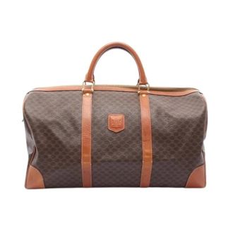 Celine Pre-owned Weekend Bags, female, Brown, Size: ONE SIZE Pre-owned Vintage Boston Bag