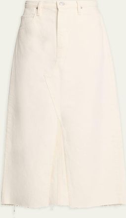 Frame Denim The Midaxi Denim Skirt