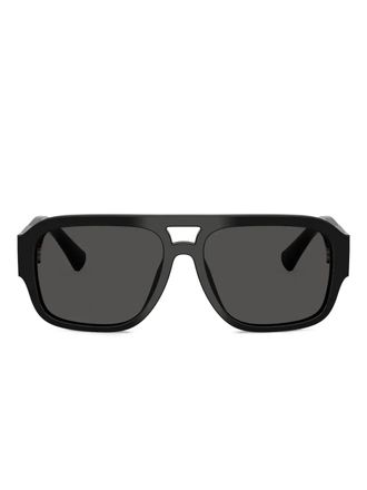 Dolce & Gabbana Eyewear Zonnebril met vierkant montuur - Zwart