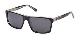 Harley-Davidson HD0977X Polarized 01D Mens Sunglasses Black Size 59