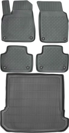 OEM Juego De Alfombrillas Para Coche Y Maletero Para Audi Q7 Suv A Partir De 2015