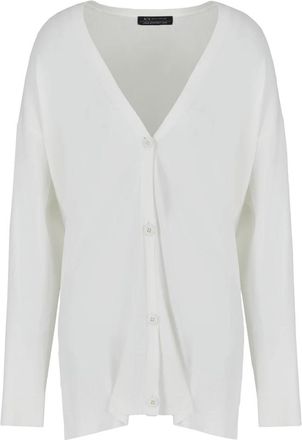 A|X Armani Exchange Witte Journal Dames Vest - Heren - Vesten - Wit - XS - Katoen - Truien & Vesten