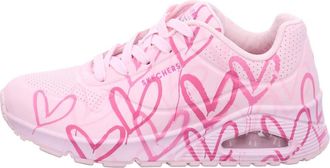 Skechers Schoenen, Dames, Roze, 37 EU, Leer, Spread the Love Sneaker