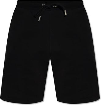 Ami Logo shorts - Heren - Korte Broeken - Zwart - XS - Katoen - Korte Broeken