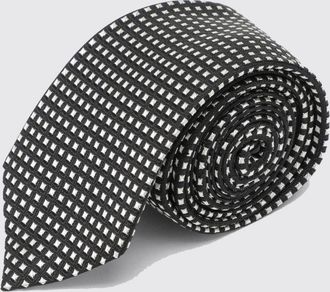 Tom Ford Check Pattern Silk Tie