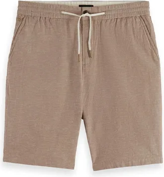 Scotch & Soda Heren, Korte broeken, Beige, Maat: W34