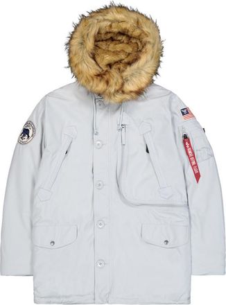 Alpha Industries Alpha Industries Mens Polar Winter Jacket - Grey - Size X-Large