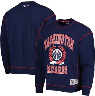 Tommy Jeans Mens Tommy Jeans Navy Washington Wizards Peter French Terry Pullover Sweatshirt at Nordstrom, Size Large