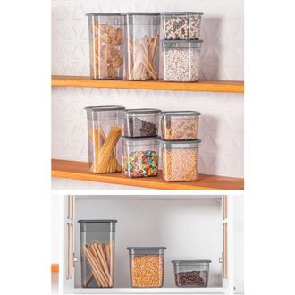 Asir Group LLC Juego De Cajas De Almacenamiento Set Antracita