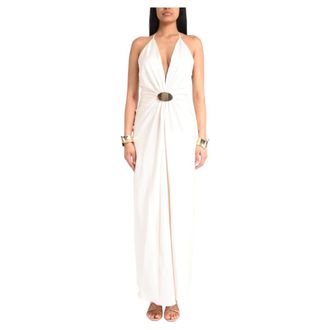 Simona Corsellini Gowns, female, Beige, Size: XS Dresses
