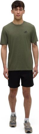 tentree Have You Seen Him Floatie T-Shirt in Deepoliveheather/midnightblue at Nordstrom, Size Xx-Large