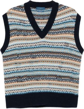 Daniele Fiesoli Truien & Vesten, Heren, Veelkleurig, L, Wol, Sweater