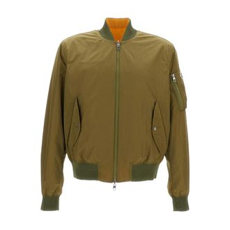 Moncler Bomber Jackets, male, Green, Size: XL Locovez Bomber