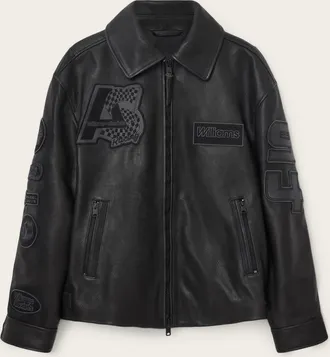 AllSaints Williams X AllSaints Garrison Leather Jacket