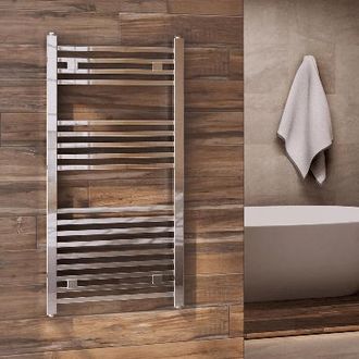 Aton Termoarredo Design Cromato Tubi Quadrati Misura: H 1700 X Int. 470 (mm)