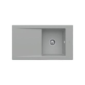 Villeroy & Boch V&b Einbausp&uuml;le Timeline 50 Flat 865x475mm Exzenterbet&auml;tigung Fossil