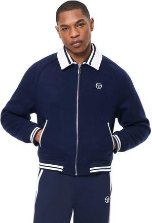 Sergio Tacchini Marco Varsity Jacket in Maritime Blue at Nordstrom, Size Xxx-Large