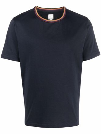 Paul Smith Blue Cotton t-shirt