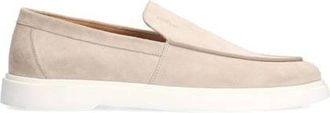 Manfield su&egrave;de loafers beige