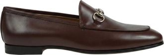 Gucci Jordaan Loafer - Shoes - Mujer - Marr&oacute;n - 37 EU