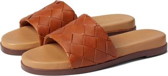 Madewell The Louisa Sandals Brown Round Toe Slip-On Slide ZAP737