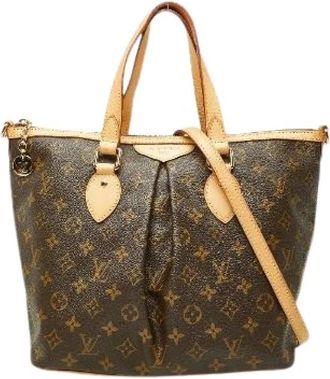 Louis Vuitton Pre-owned Palermo Monogram 2way tas - Dames - Vintage Shopper - Bruin - ONE Size - Leer - Vintage
