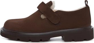 Cesare Gaspari Alpine Grip Fleece Loafers - Bruin - Dames - Loafers - Bruin - 37 EU - Wol - Schoenen