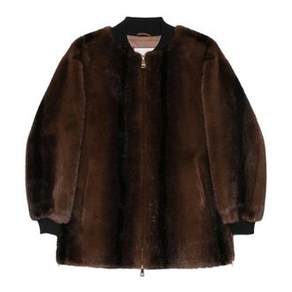 Ermanno Scervino Dames, Jassen, Bruin, Maat: XS