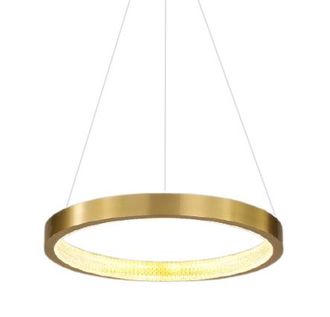 OEM Zing Ring 60 A - Ara&ntilde;a Led 60cm Anillo De Lat&oacute;n Dorado