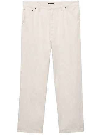 Prada Pantaloni Prada in Chambray
