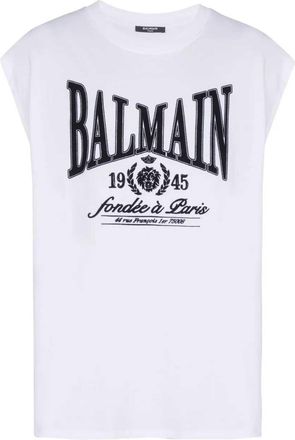 Balmain bedrucktes T-Shirt