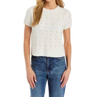 Drew Eloise Sweater In Ivory
