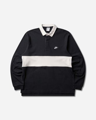 Nike Men s Sportswear Club Rugby Polo Black / Phantom