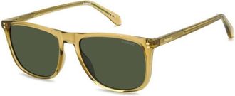 Polaroid PLD 4202/S/X Polarized 10A/UC Mens Sunglasses Yellow Size 55