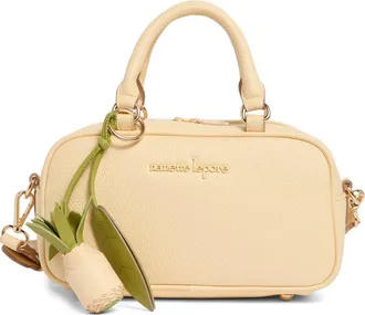 Nanette Lepore Pineapple Charm Crossbody Satchel in Panna Cotta at Nordstrom Rack