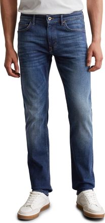 Marc O'Polo Stretch-Jeans MARC OPOLO SJ&Ouml;BO, Herren, Gr. 29, L&auml;nge 32, blau (authentic dunkelblau), Denim/Jeans, Obermaterial: 98% Baumwolle, 1% Elasthan, 1% sonst