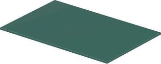 Duravit Duravit - Durasquare Glass Insert 47x38cm, Para Consolas Met&aacute;licas