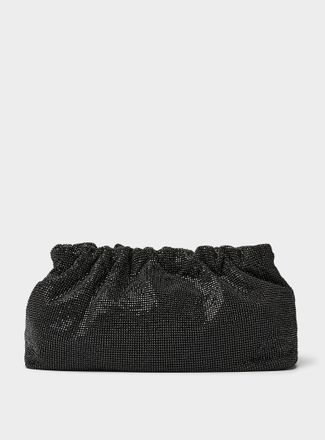 Simons Womens Shimmery crystal evening bag