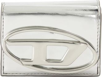 Diesel Wallets & Cardholders, female, Gray, Size: ONE SIZE 1DR Tri Fold Coin XS Wallet