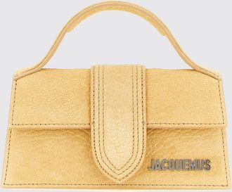 Jacquemus Borsa mini Le Bambino in pelle con logo lettering metallico