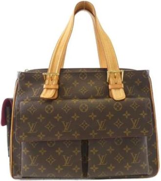 Louis Vuitton Pre-owned Handbags, female, Brown, Size: ONE SIZE Pre-owned Multipli Cite Handbag