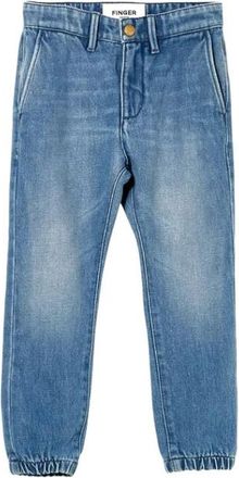 Finger in the Nose Dames, Jeans, Blauw, Maat: W29 Katoen