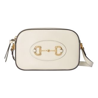 Gucci (WMNS) Gucci Horsebit 1955 Small Shoulder Bag White 760196-1AAQD-9022