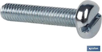 cofan Cofan - Din-975 C-8.8 M-6 N Caja 50 Unid., Varilla Roscada 8.8, Din-975 1metro, Calidad, 1 Metro De Longitud, Color Pavonado Negro