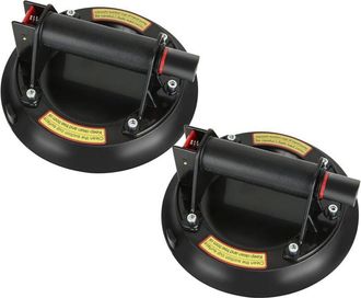OEM Ventosas Profesionales Para Azulejos Y Vidrio - Juego De 2, Alta Adherencia 220 Kg, Rojo Y Negro - Ulisem