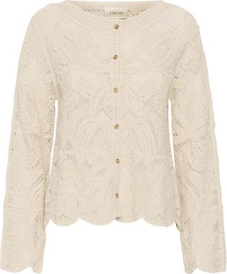 Cream Truien - Dames - Vesten - Beige - M/L - Truien & Vesten