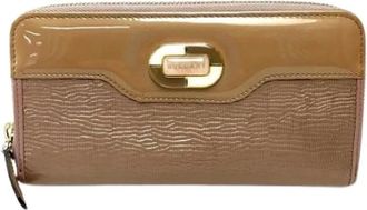 Bulgari Pre-owned Wallets, female, Beige, Size: ONE SIZE Pre-owned Vintage Wallet